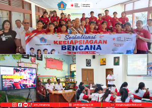 Tingkatkan Kewaspadaan Sejak Dini, PMI Klungkung Gelar Sosialisasi Kesiapsiagaan Bencana di Kecamatan Dawan