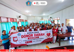 Menanamkan Kesadaran Sejak Dini, PMI Klungkung Gelar Sosialisasi Donor Darah di Kalangan Pelajar