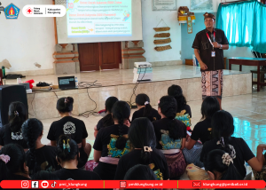 Bukan Cuma Teori, PMI Klungkung Gagas Kesadaran Donor Darah Sejak Dini di SMKN 1 Klungkung