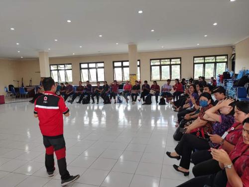 Pelatihan Pembina PMR Madya dan Wira PMI Kabupaten Bangli