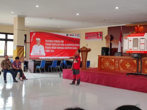 Pelatihan Pembina PMR Madya dan Wira PMI Kabupaten Bangli